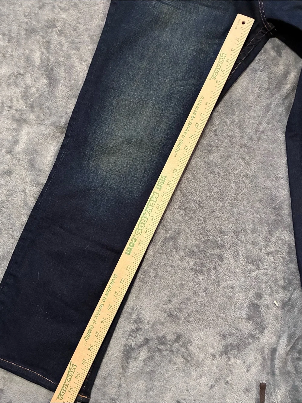 True Religion Ricky Relaxed Straight jeans in a dark indigo wash